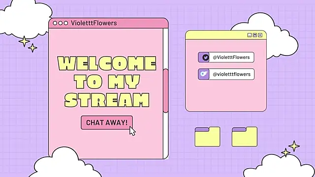 violetttflowers online show from January 8, 4:57 pm
