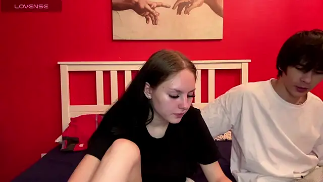 Snapshot of flowerscouple chatting on September 30, 4:07 am flowerscouple online show from September 30, 4:07 am