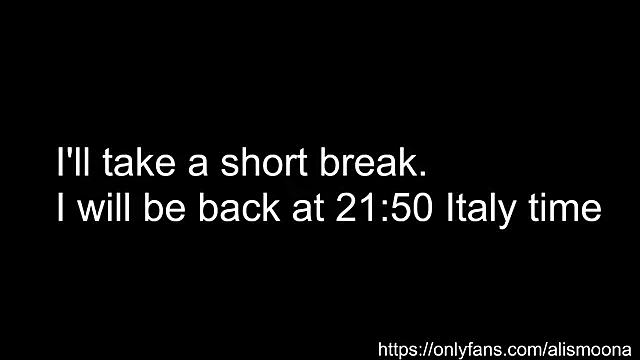 Alismoona online show from March 16, 8:44 pm