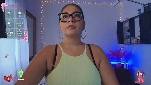 samanthahut1 online show from October 5, 8:10 pm