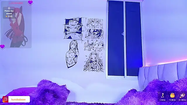 Kuro Vall online show from October 25, 10:54 pm