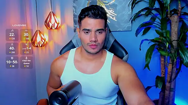 AndresR3 online show from November 29, 1:17 am