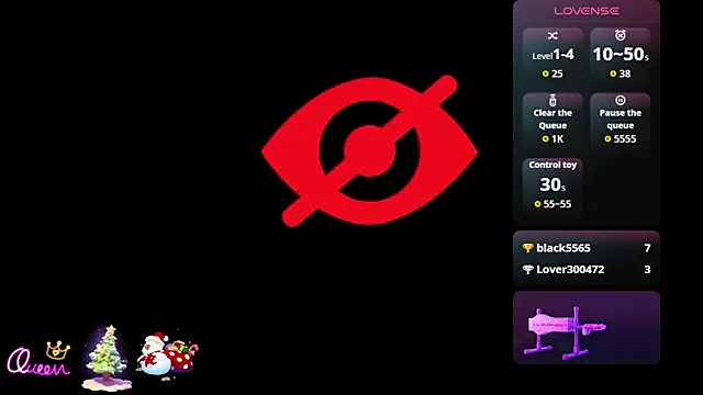 Snapshot of Chatqueen chatting on December 15, 4:02 pm Chatqueen online show from December 15, 4:02 pm