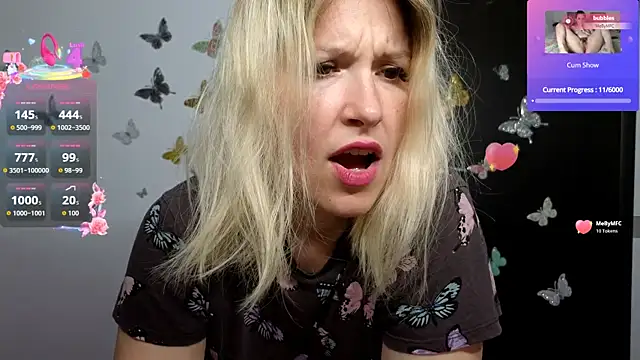 Snapshot of BushyBarb chatting on May 9, 12:58 am BushyBarb online show from May 9, 12:58 am