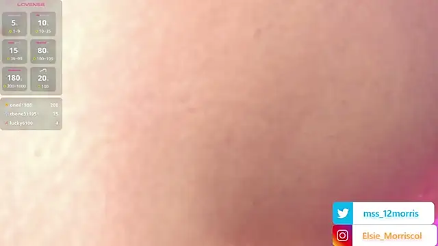 Elsie morris12 online show from March 4, 1:35 am