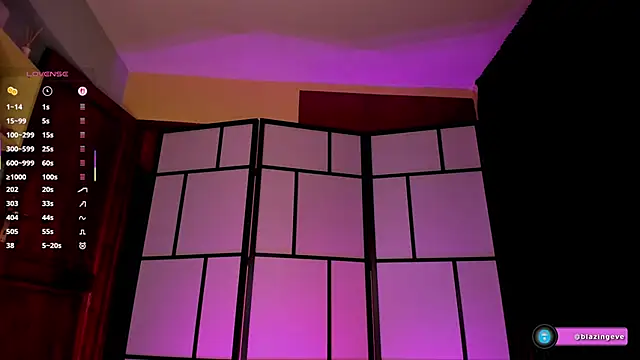 blazingeve  online show from March 24, 3:39 am