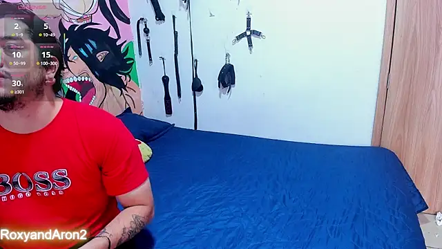 RoxyandAron2 online show from October 26, 3:45 pm