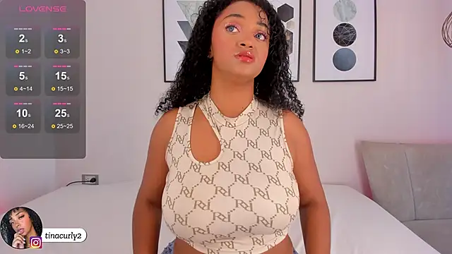 Tina curly online show from February 26, 11:32 am