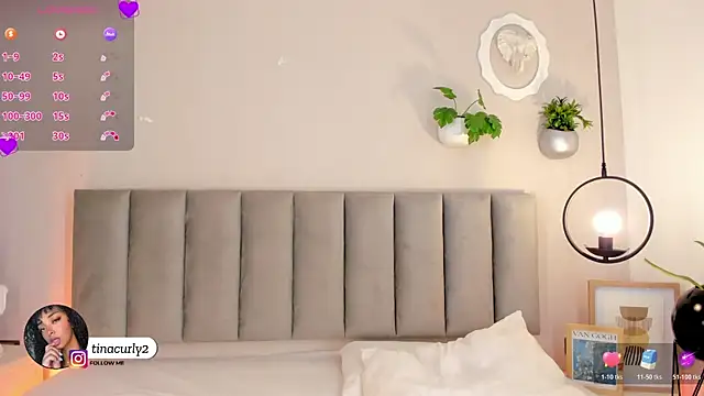 Tina curly online show from April 18, 7:11 am