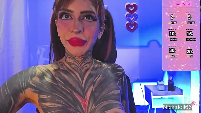 Snapshot of Nickidoll66- chatting on September 22, 6:19 am Nickidoll66- online show from September 22, 6:19 am