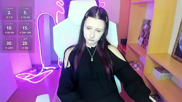 Snapshot of AmamiDark chatting on October 15, 1:37 am AmamiDark online show from October 15, 1:37 am