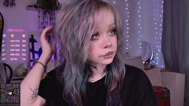 Lollyshy online show from February 7, 8:55 am