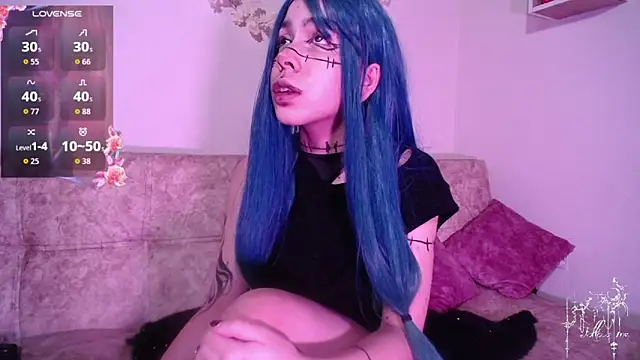 Snapshot of dark__nymph chatting on November 24, 2:22 am dark nymph online show from November 24, 2:22 am