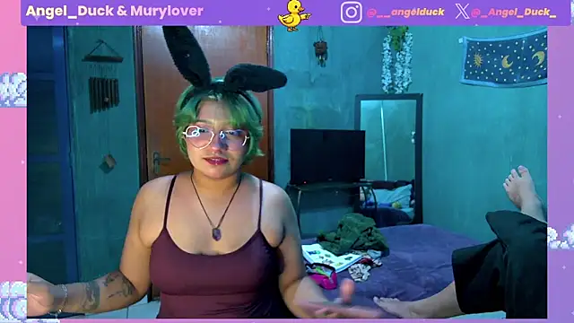 Angel Duck online show from May 23, 9:36 pm