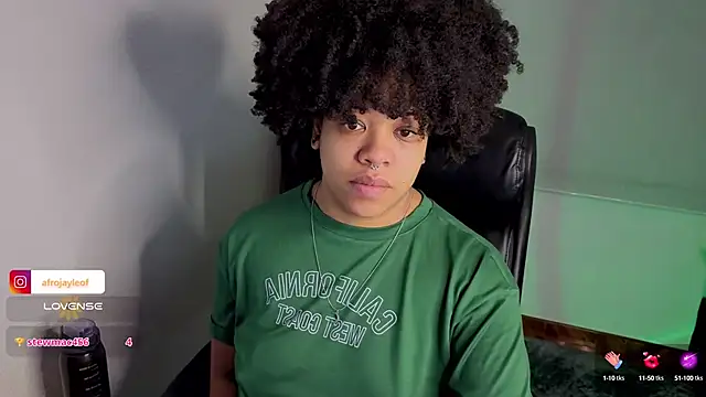 afro jayleof online show from September 14, 12:33 am