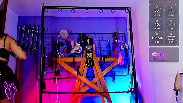 Misstresss aurora bdsm online show from March 20, 2:18 pm