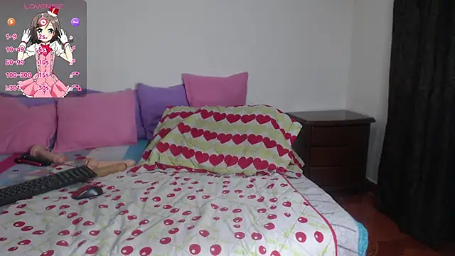 evangeline lover online show from October 28, 12:04 pm