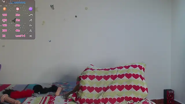 evangeline lover online show from January 11, 1:18 pm