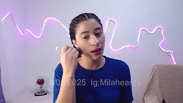 Snapshot of heartty_Milah chatting on September 8, 11:15 pm heartty Milah online show from September 8, 11:15 pm