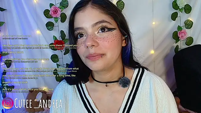 cutee andrea online show from April 28, 3:55 am