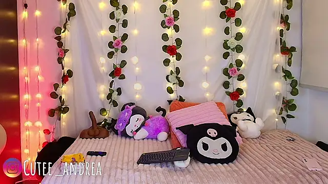 cutee andrea online show from March 10, 2:59 am