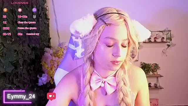 Eymmy 24 online show from May 11, 1:40 am