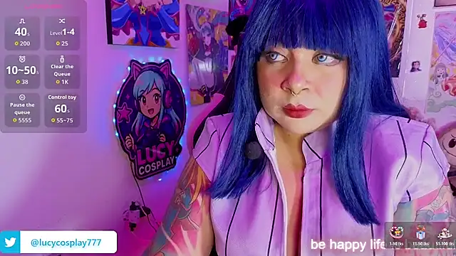Lucycosplay777 online show from July 23, 7:10 pm