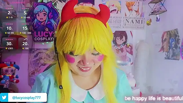 Lucycosplay777 online show from July 9, 3:11 pm