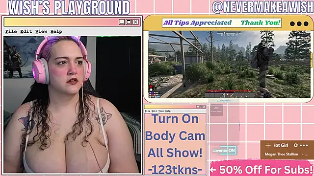 nevermakeawish online show from April 30, 11:39 am