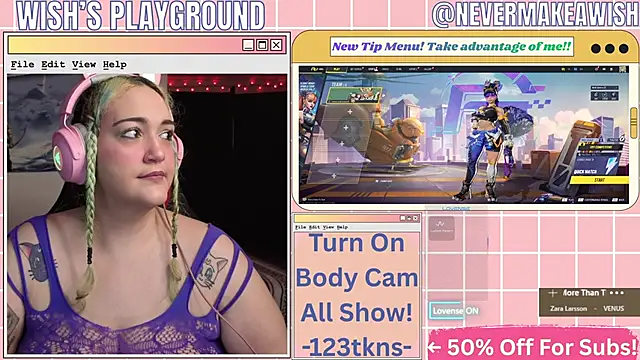 nevermakeawish online show from March 31, 9:55 am