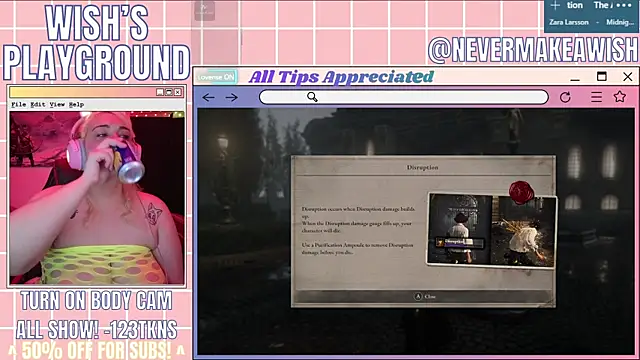 nevermakeawish online show from April 5, 5:14 am