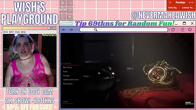 nevermakeawish online show from March 13, 5:12 am