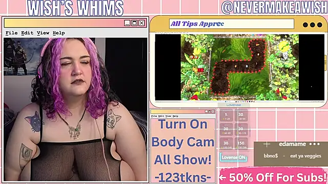 nevermakeawish online show from May 17, 9:42 am
