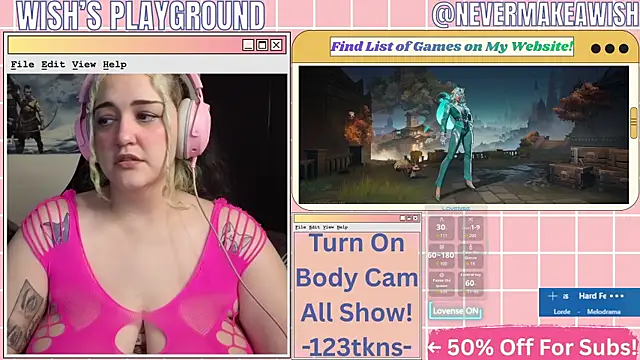 nevermakeawish online show from March 29, 9:33 am