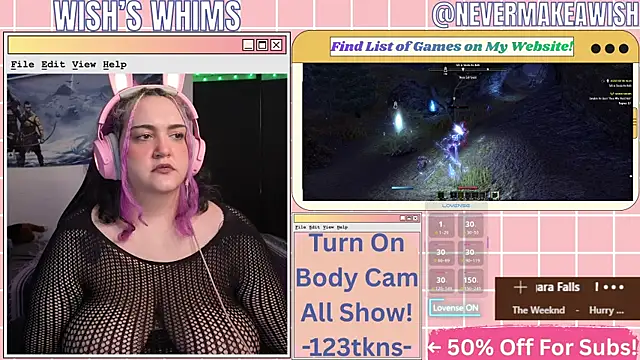 nevermakeawish online show from May 27, 9:49 am