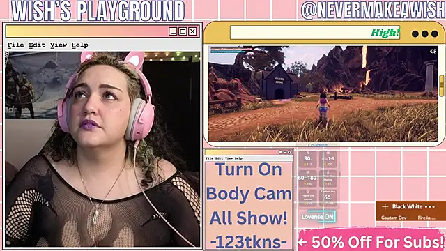 nevermakeawish online show from March 26, 10:13 am