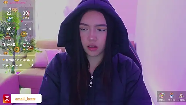 Ameliiaa tay online show from November 29, 11:43 am