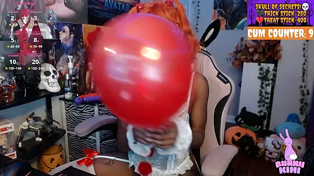 bunniikimi online show from October 29, 2:27 pm