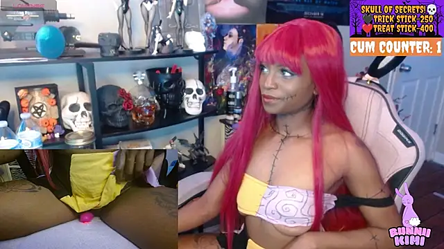 bunniikimi online show from October 30, 1:31 pm