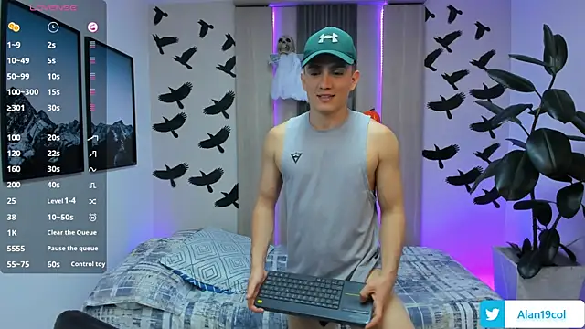 Snapshot of alan_nd_kevin chatting on October 7, 8:21 pm alan nd kevin online show from October 7, 8:21 pm