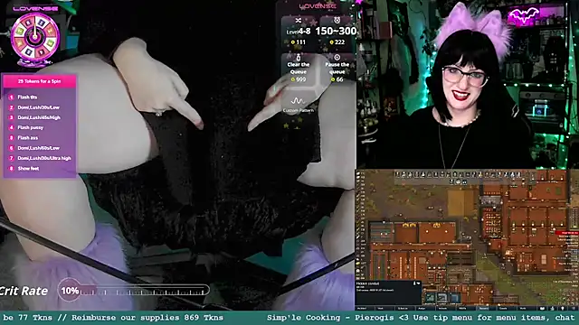 Snapshot of LadyMarzanna chatting on October 2, 6:28 am LadyMarzanna online show from October 2, 6:28 am