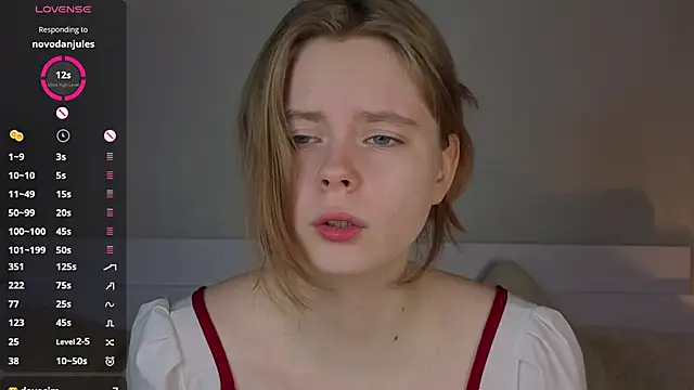 JulietteRain online show from January 10, 6:25 pm