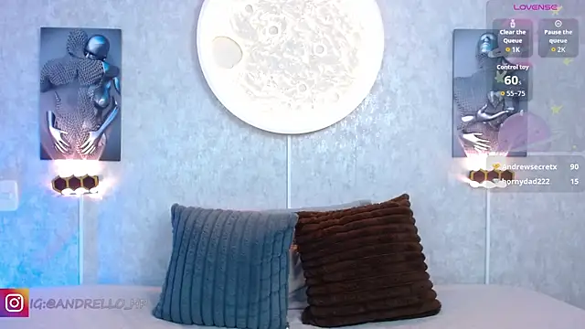 Andy colombia online show from March 31, 2:08 pm