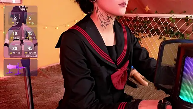 GothXRaven online show from September 22, 4:24 pm