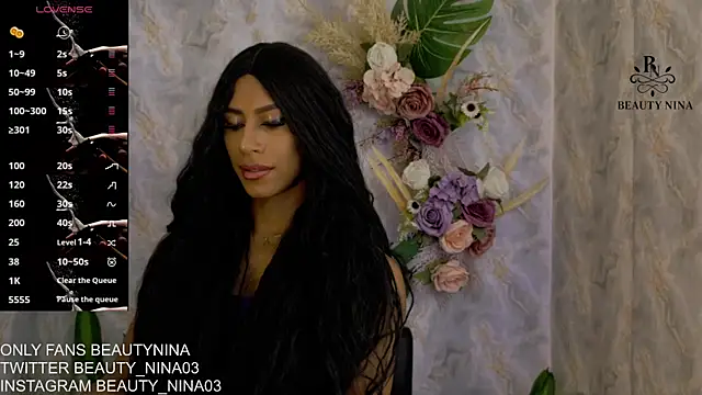 beauty nina online show from September 19, 3:38 pm