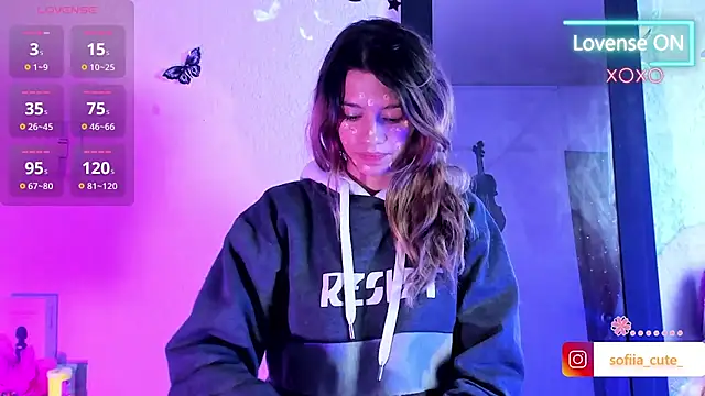 Sofiia cute  online show from April 9, 5:20 am