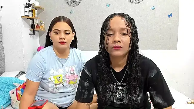 Snapshot of nay_and_aleja1 chatting on October 14, 3:18 am nay and aleja1 online show from October 14, 3:18 am