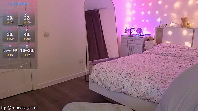 RebeccaAster online show from February 20, 4:42 pm