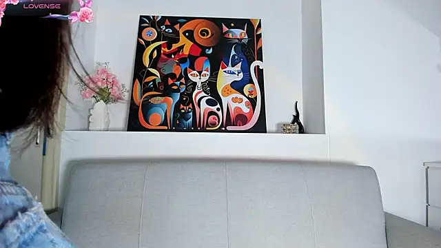 Snapshot of Alykass chatting on October 29, 1:43 pm Alykass online show from October 29, 1:43 pm