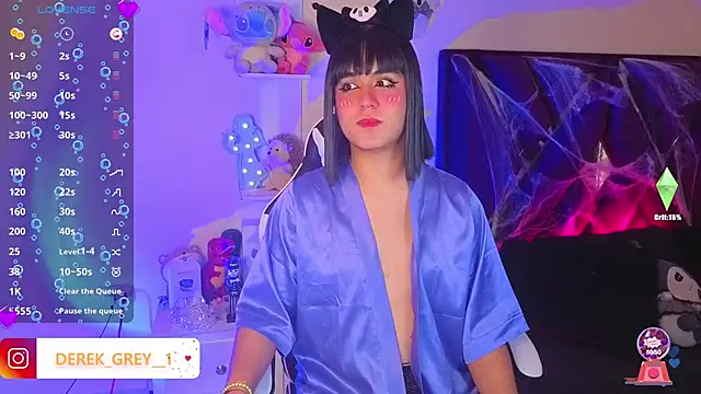 derek greyy  online show from October 21, 8:19 pm